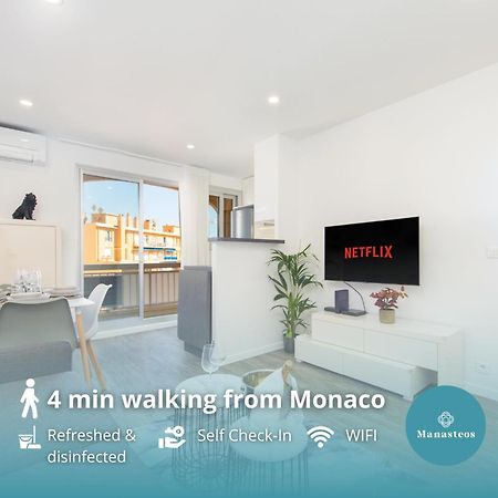 בוסוליי Monaco A Pied - Spacieux Appartement - Balcon - Ca מראה חיצוני תמונה